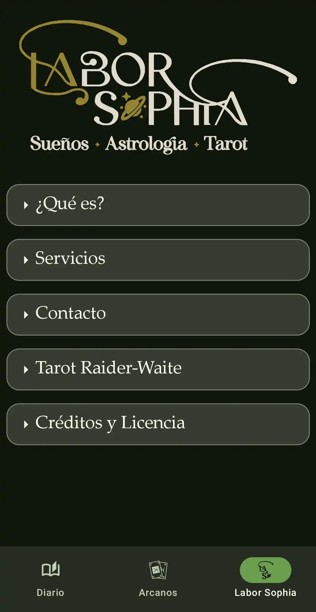 Captura de pantalla de la aplicación - 5